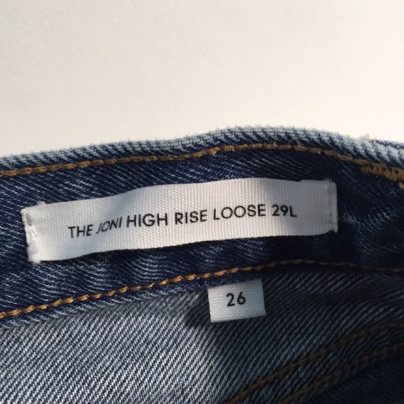Aritzia Denim Forum Joni High Rise Loose jeans (26W/29L) - Picture 4 of 7